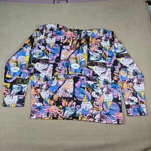 Fresh Prints‎ of Tokyo Hoodie Graphic Print Pullover Sweatshirt Large Comic